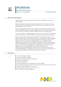 PCA9516APW Datenblatt Cover