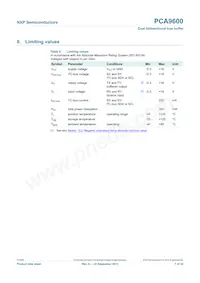 PCA9600DP/S911 Datenblatt Seite 7