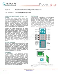 PI2EQX5864CZFEX Datasheet Copertura