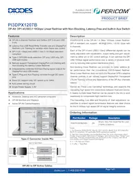 PI3DPX1207B1ZHIEX Datasheet Copertura