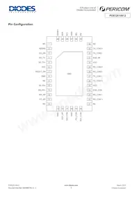 PI3EQX10612ZLCEX Datasheet Pagina 3