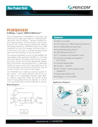 PI3EQX502IZHE+DAX Datasheet Copertura