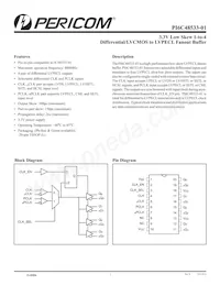 PI6C48533-01LE Datenblatt Cover