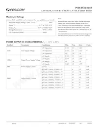 PI6C49X0206TLIEX Datenblatt Seite 3