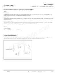 PI6LC48P0301LE Datasheet Page 10