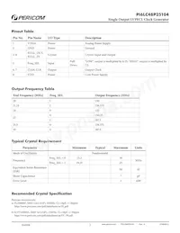 PI6LC48P25104LE Datasheet Page 2