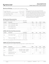 PI6LC48P25104LE Datasheet Page 3