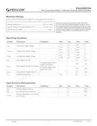 PI6LC48S25AZBBIE Datasheet Pagina 5