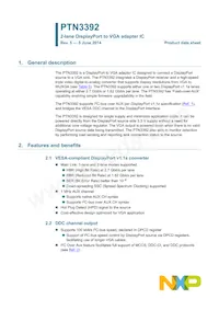 PTN3392BS/F1 Datasheet Copertura