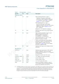 PTN3392BS/F1 Datasheet Pagina 7