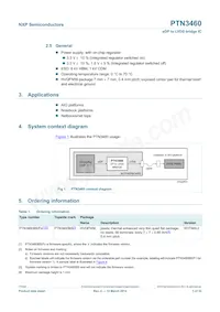 PTN3460BS/F1 Datasheet Pagina 3