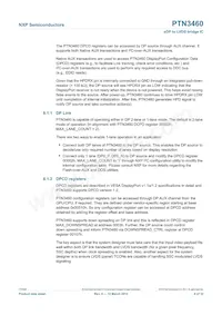 PTN3460BS/F1 Datasheet Pagina 9