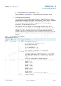 PTN36241BBS Datasheet Pagina 9