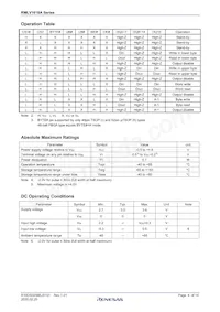 RMLV1616AGSD-5S2#HC0 Datasheet Pagina 4