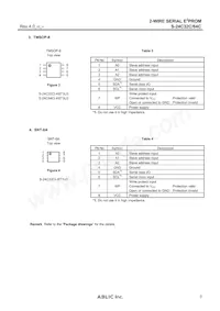 S-24C32CI-I8T1U3 Datasheet Pagina 3