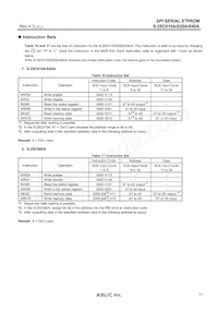 S-25C040A0I-J8T1G Datasheet Pagina 11