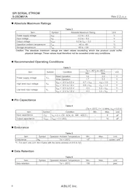 S-25CM01A0I-J8T1U4 Datasheet Page 4