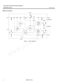 S-8424AAKFT-TB-G Datasheet Page 4