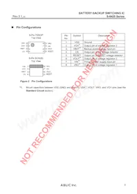 S-8425AAAPA-TFG Datasheet Pagina 5