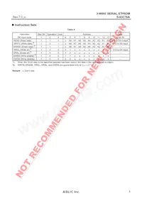 S-93C76ADFJ-TB-G Datenblatt Seite 5