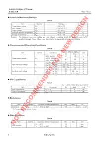 S-93C76ADFJ-TB-G Datenblatt Seite 6