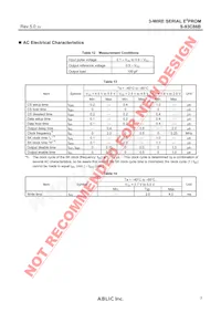 S-93C86BD4I-J8T1G Datasheet Pagina 7