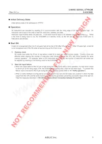 S-93C86BD4I-J8T1G Datasheet Pagina 9