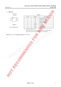 S-93L76AD0I-T8T1G Datasheet Pagina 3