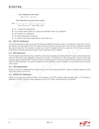 SI52144-A01AGM Datasheet Pagina 8