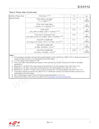 SI53112-A00AGMR Datasheet Pagina 7