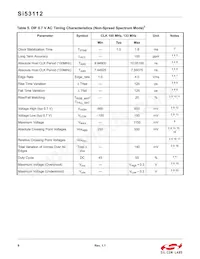 SI53112-A00AGMR Datasheet Page 8