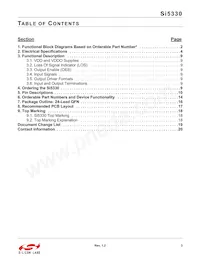 SI5330J-B00223-GM Datenblatt Seite 3