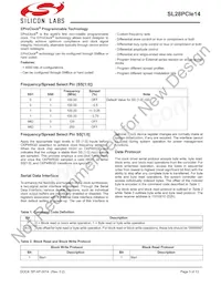 SL28PCIE14ALIT Datasheet Pagina 3