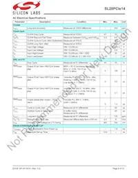 SL28PCIE14ALIT Datasheet Pagina 8