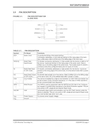 SST26VF016BEUI-104I/SN數據表 頁面 4