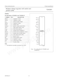 TDA3681J/N2C Datasheet Pagina 6