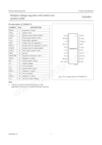 TDA3681J/N2C Datasheet Pagina 7