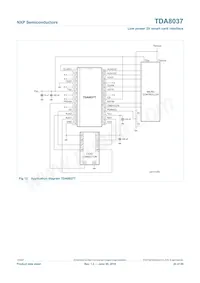 TDA8037T/C1J Datasheet Pagina 20