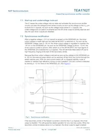 TEA1762T/N2 Datasheet Pagina 4