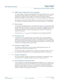 TEA1762T/N2 Datasheet Pagina 5