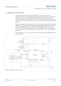 TEA1762T/N2 Datasheet Pagina 10