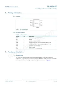 TEA1795T/N1 Datenblatt Seite 3