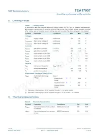 TEA1795T/N1 Datasheet Pagina 6