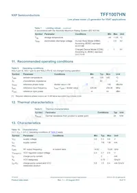 TFF1007HN/N1 Datenblatt Seite 9