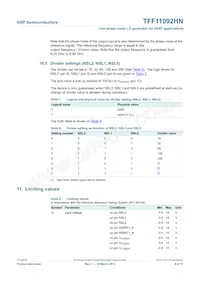 TFF11092HN/N1數據表 頁面 8