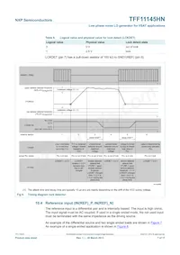 TFF11145HN/N1 Datasheet Pagina 7