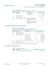 TFF11145HN/N1 Datasheet Pagina 9