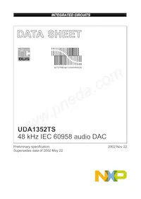 UDA1352TS/N3 Datasheet Copertura