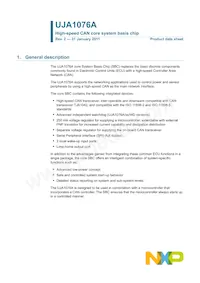 UJA1076ATW/5V0/WD Datasheet Copertura