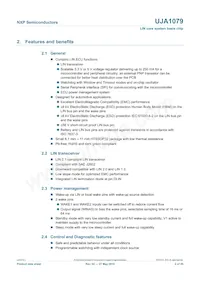 UJA1079TW/3V3/WD Datasheet Pagina 2